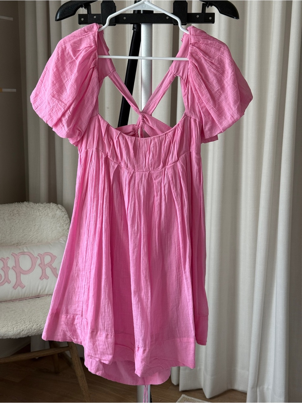 Free People Rose Bloom Mini Dress — Size Small